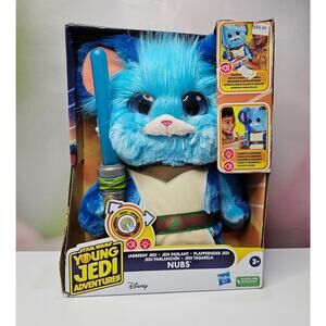 Star Wars Young Jedi Adventures Jabberin' Jedi Nubs Electronic Plush NWT